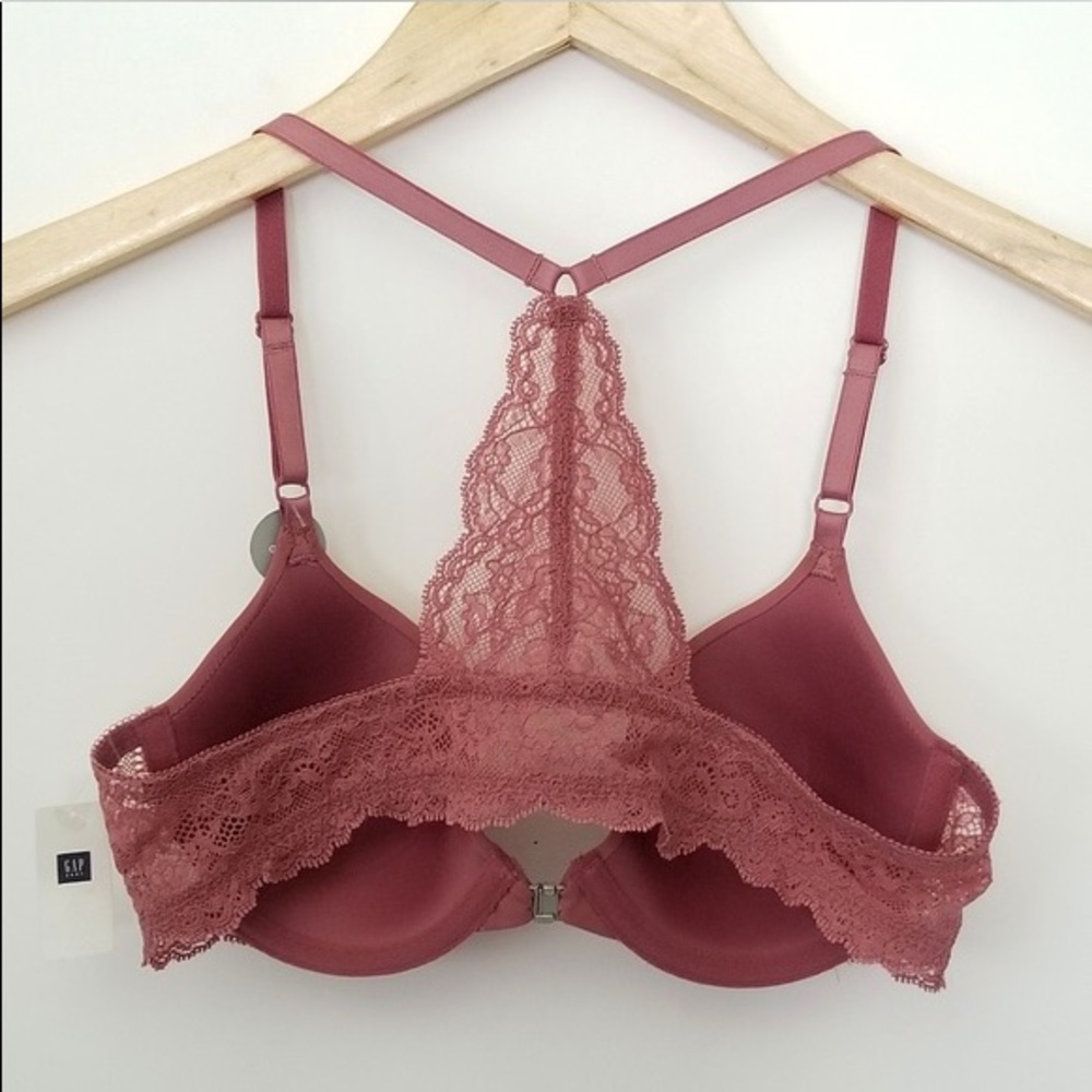 GAP Body Lace Racerback T Shirt Bra